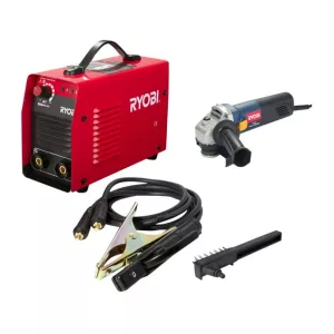 RYOBI WELDER MMA140 + GRINDER G850 KIT