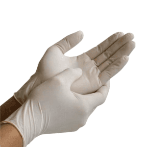 Latex Examination Gloves Powdered Box 100